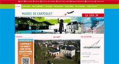Desktop Screenshot of carpiquet-mairie.fr